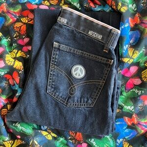 Moschino Jeans | vintage (00s) | logo waistband jeans
